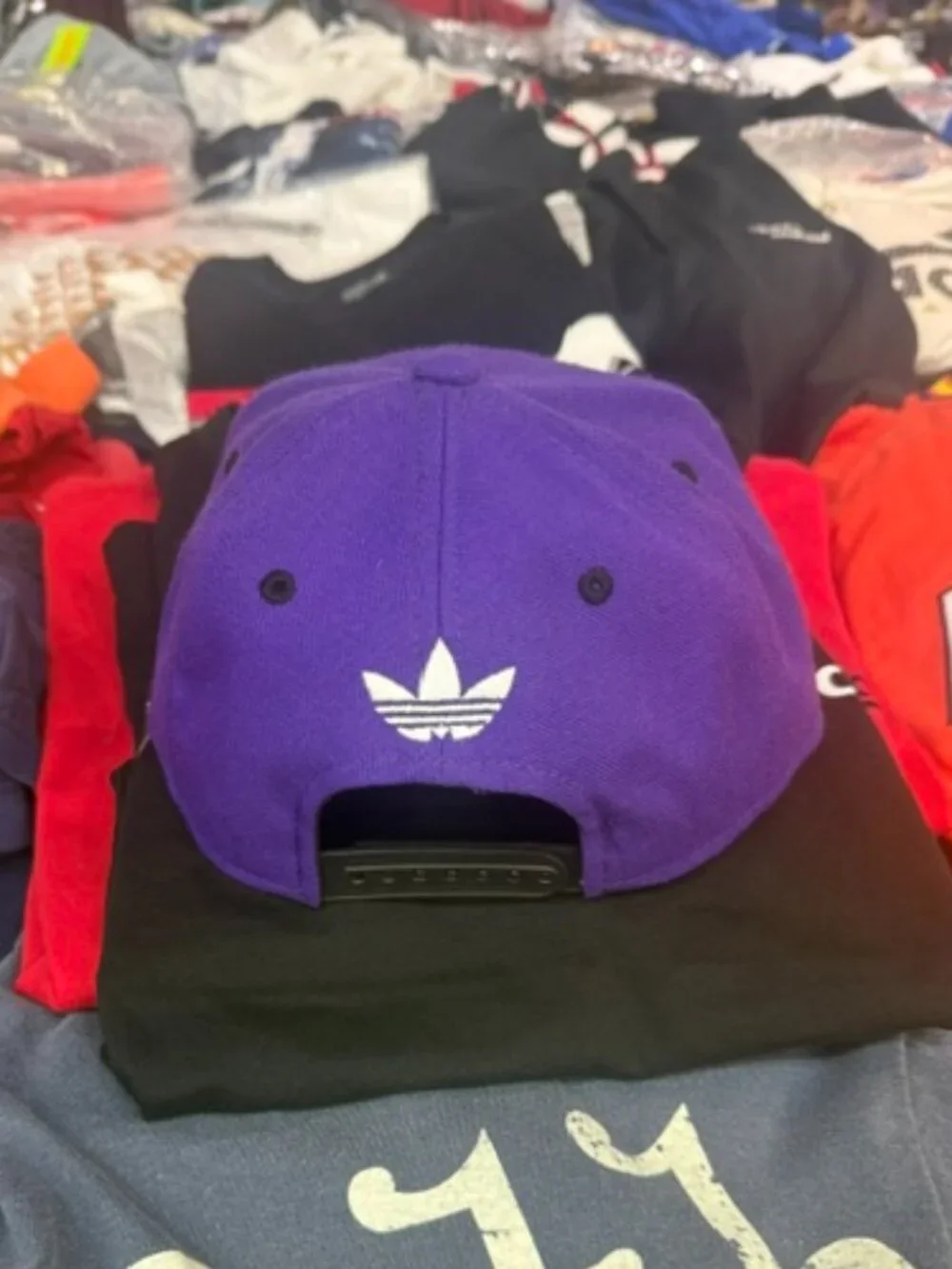 Sacramento Kings snapback hat purple